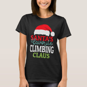 Camiseta Pijamas favoritos de Santa para subir en Navidad