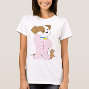 Camiseta Pijamas lindos del perrito