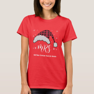 Camiseta Pijamas Navideñas a juego para parejas de la Sra.
