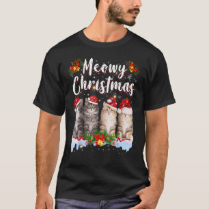 Camiseta Pijamas Navideñas de Santa Claus para la Familia M
