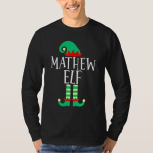 Camiseta Pijamas Navideñas Emparentadas de la Familia Mathe