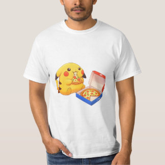 Camiseta Pikachu Amante de la Pizza
