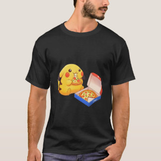 Camiseta Pikachu Amante de la Pizza 