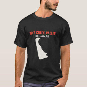 Camiseta Pike Creek Valley Delaware USA State America Trave