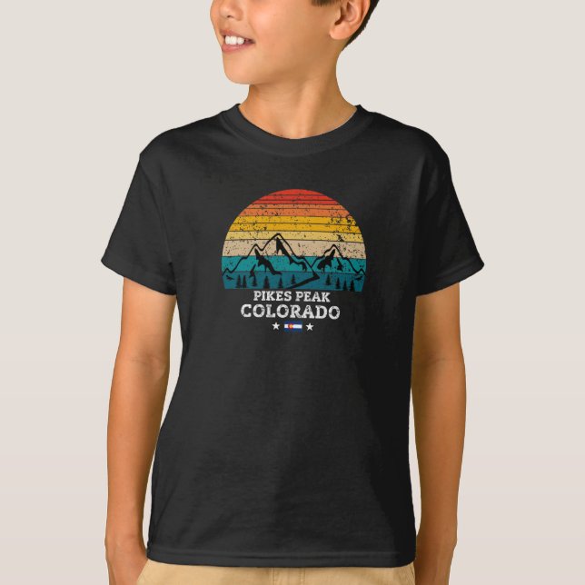 Camiseta Pikes Peak Colorado (Anverso)