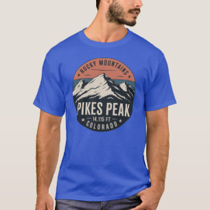 Camiseta Pikes Peak Colorado Montañas Rocosas divertido