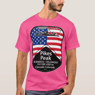 Camiseta Pikes Peak Colorado Usa 04