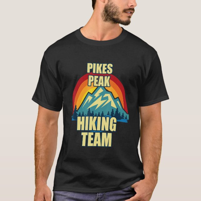 Camiseta Pikes Peak  Family Matching Hiking (Anverso)