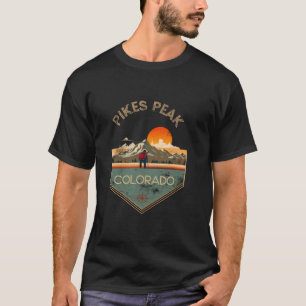 Camiseta Pikes Pico Retro Vintage Hiking Appartal Pikes Pic