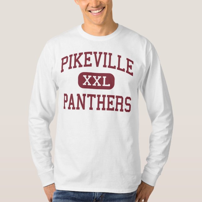 Camiseta Pikeville - panteras - alto - Pikeville Kentucky (Anverso)