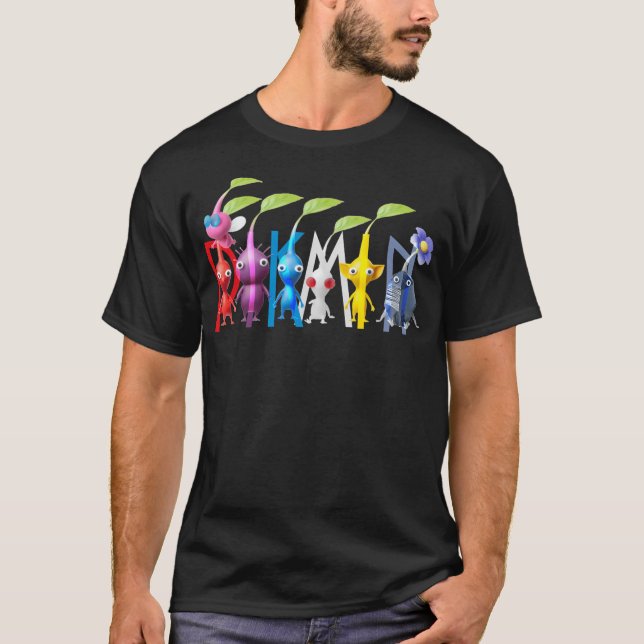 Camiseta Pikmin (Anverso)