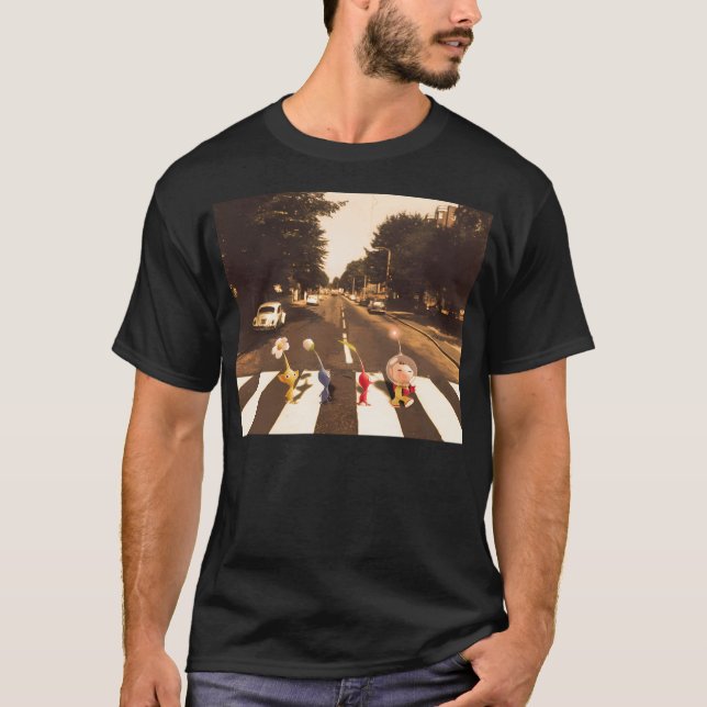 Camiseta Pikmin Abby Road (Anverso)