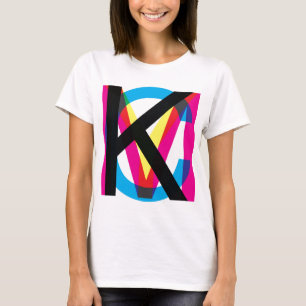 Camiseta Pila de CMYK