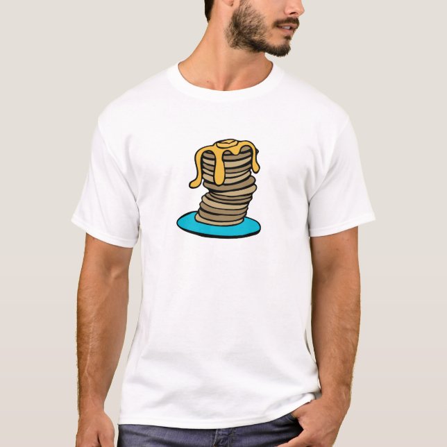 Camiseta Pila de la crepe (Anverso)