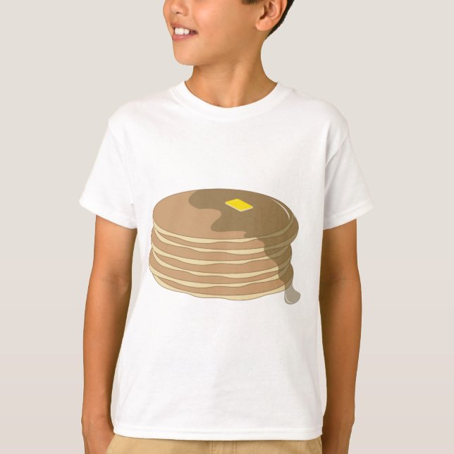 Camiseta Pila de la crepe (Anverso)
