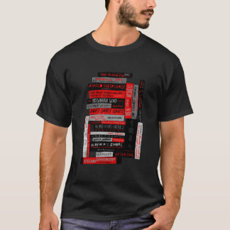 Camiseta Pila de libros de Murakami Fanatic (color) Acondic