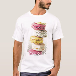 Camiseta Pila de macarrones vibrantes