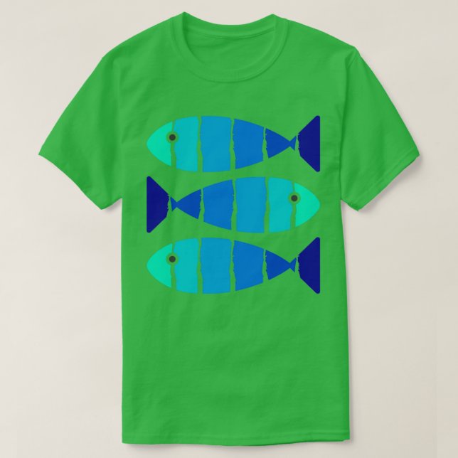 Camiseta Pila De Peces 2 (Diseño del anverso)