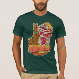 Camiseta Pila de Scooby-Doo el de gráfico de "Munchies"