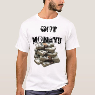 Camiseta ¡pila-o-dinero, conseguido el dinero!!