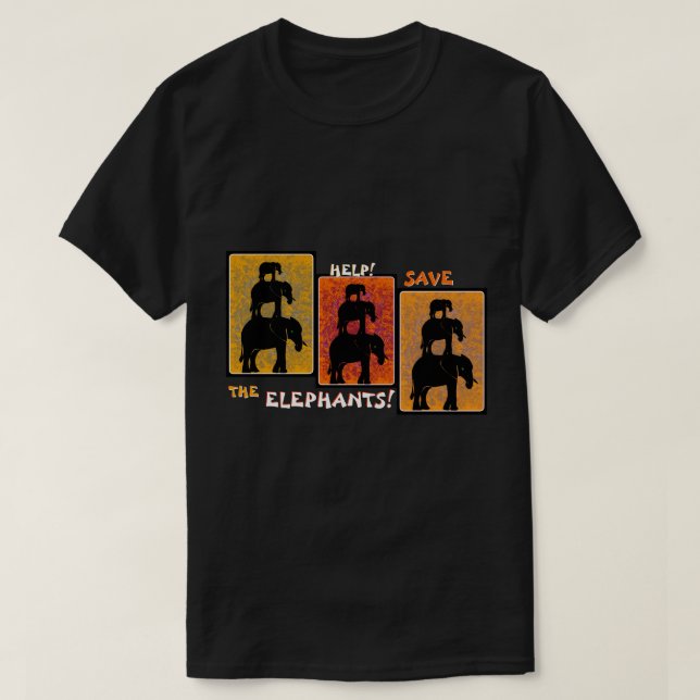 Camiseta Pila O'Elephants (Clip personalizado activado) (Diseño del anverso)