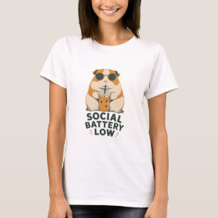 Camiseta Pila Social Baja Cerdo