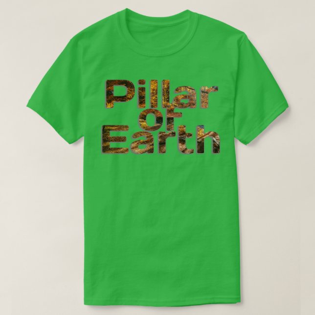 Camiseta Pilar de la Tierra 1 (Diseño del anverso)
