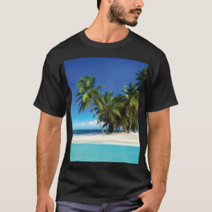 Camiseta Pilar de tiro de playa exótica