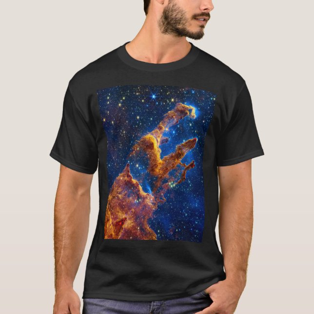 Camiseta Pilares de la creación - Astronomía de James Webb  (Anverso)