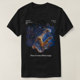 Camiseta Pilares de la Creación (imagen de NIRCam) James We