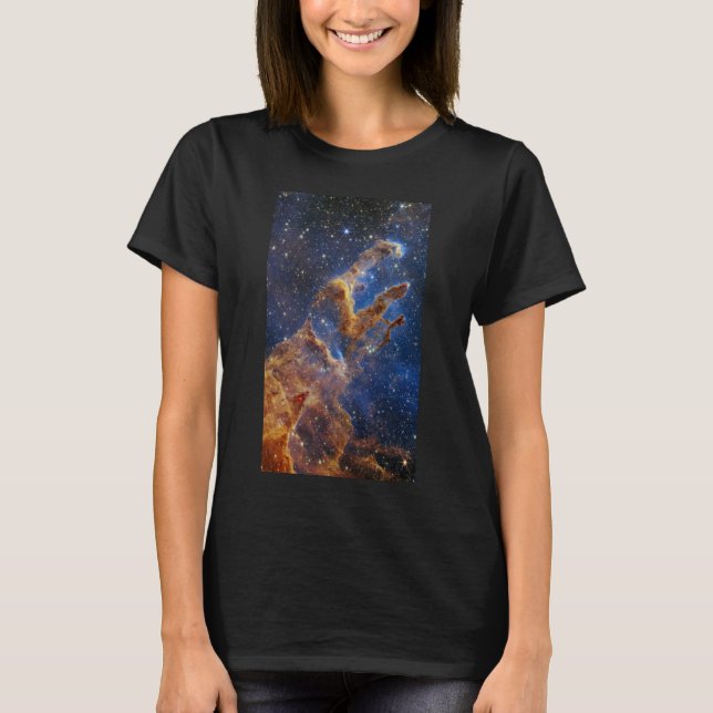 Camiseta Pilares de la Creación Nebulosa del Águila Telesco (Anverso)