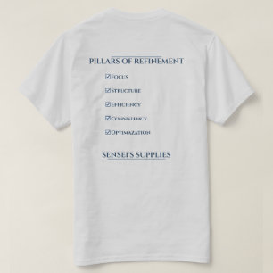 Camiseta Pilares de Refinamiento