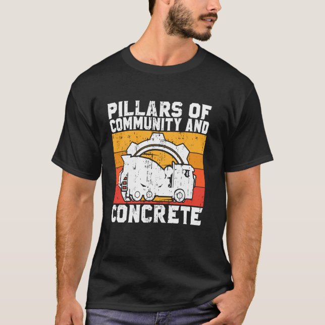 Camiseta Pilares del motor estructural comunitario y de con (Anverso)