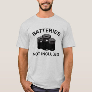 Camiseta Pilas no incluidas