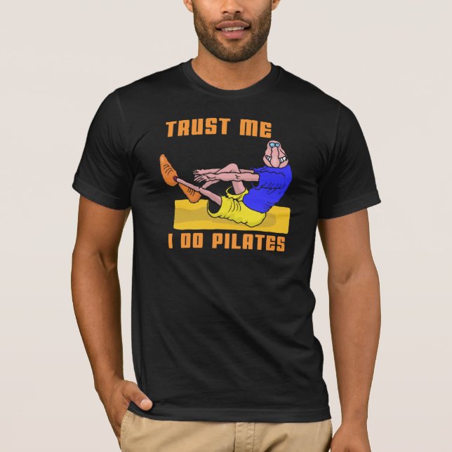 Camiseta Pilates divertido (Anverso)