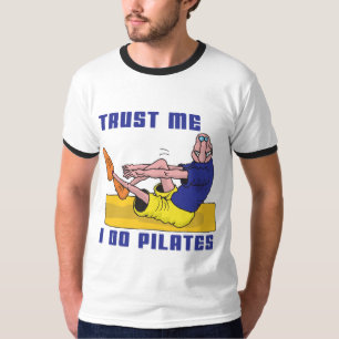 Camiseta Pilates divertido