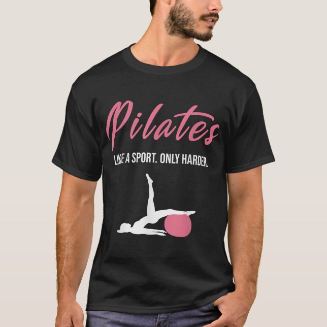 Camiseta Pilates divertidos para los amantes de Pilates ent (Anverso)