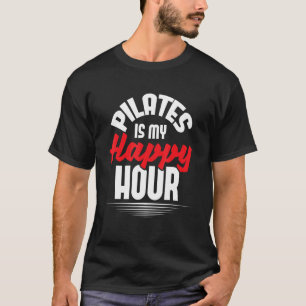 Camiseta Pilates es mi entrenador personal de fitness Happy