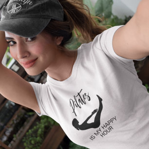 Camiseta Pilates es mi Happy Hour