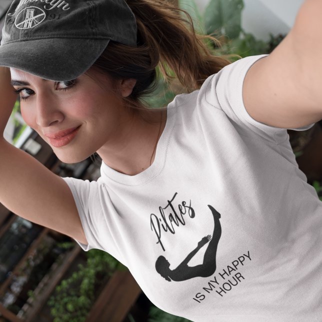 Camiseta Pilates es mi Hora Feliz (Subido por el creador)