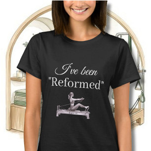 CAMISETA PILATES HE SIDO "REFORMADO" NOMBRE DEL REFORMADOR