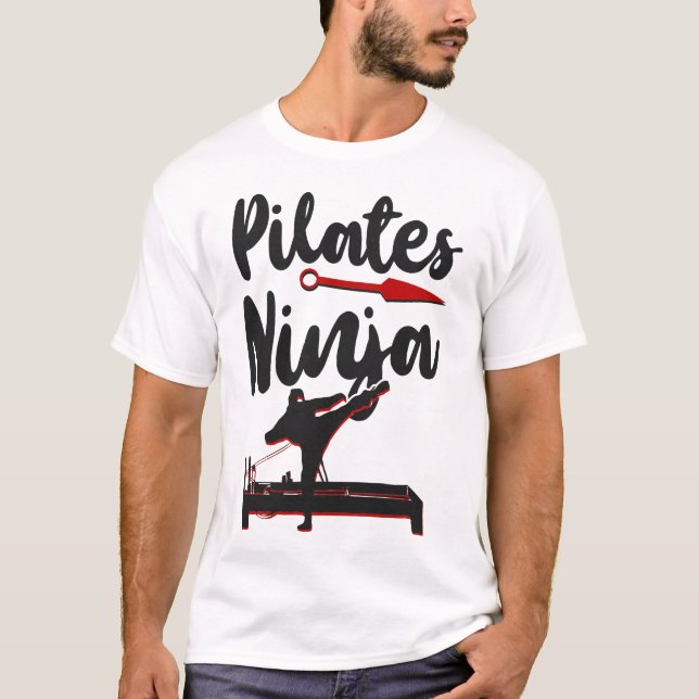 Camiseta Pilates Instructor Pilates Ninja Ninja (Anverso)