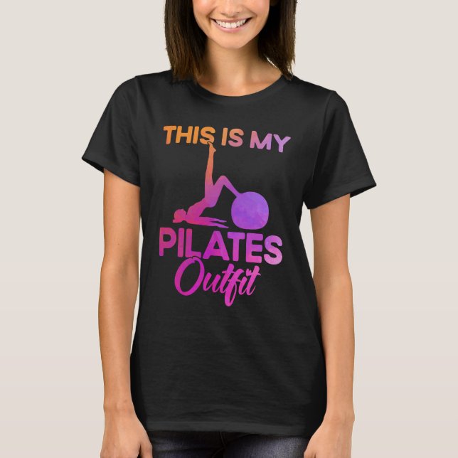 Camiseta Pilates Instructor Teacher This Is My Pilates Outf (Anverso)