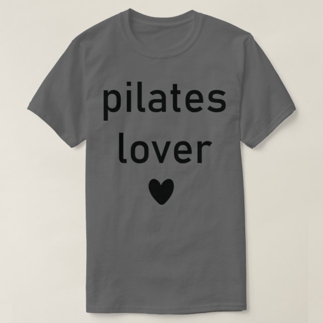 Camiseta Pilates lover (Diseño del anverso)
