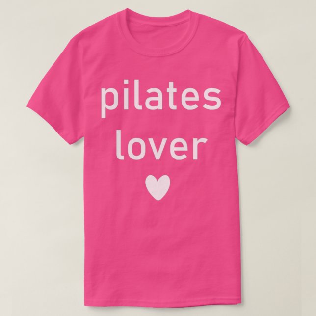 Camiseta Pilates Lover 1 (Diseño del anverso)