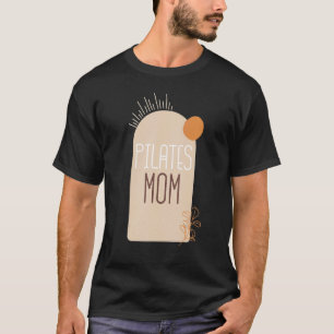 Camiseta Pilates Mom Boho Vintage Style