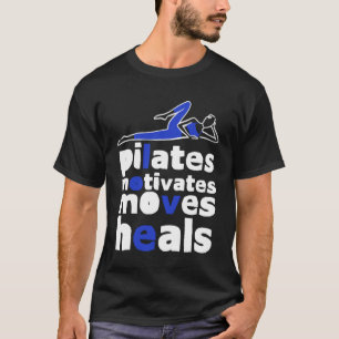 Camiseta Pilates Motiva Trasladar Curas