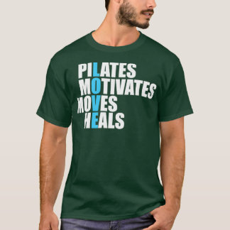 Camiseta Pilates Motivates Mueve Curas Regalo Amor