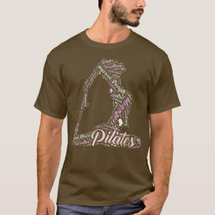 Camiseta Pilates Wordcloud 2