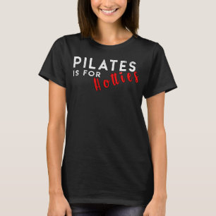 Camiseta Pilates Yoga Curso de entrenamiento Fitness Idea G